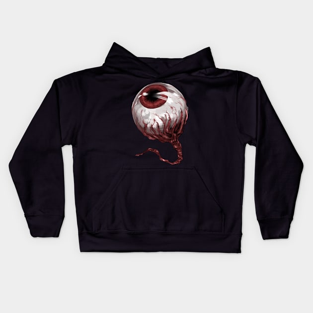 Optic Nerve Kids Hoodie by rlizmosher15